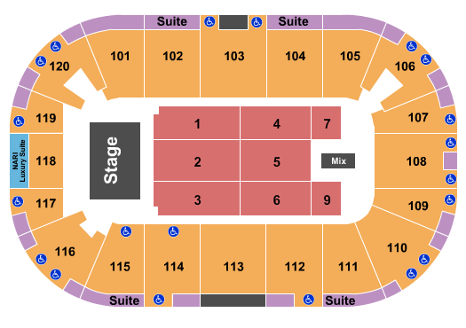 Agganis Arena Carlos Vives Seating Chart